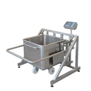 Dump buggy weigh scales