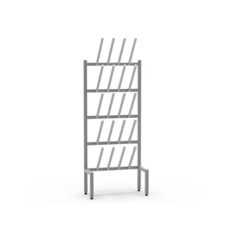 Stainless Steel Boot Storage rack