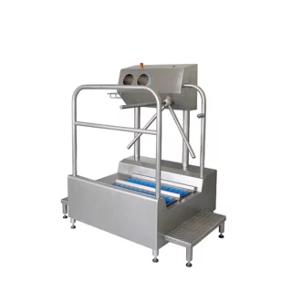 Walk Through Automatic Foot and Hand Washing Station