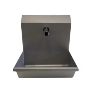Sensor operated hand washing sink