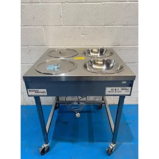 Heat + Ice 4 pot Bain Marie