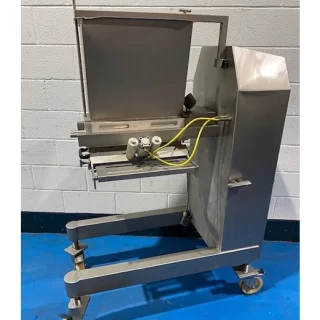 30” wide twin gear depositor with cut off valve