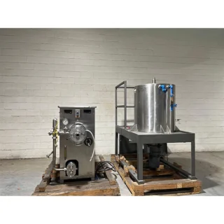 Continuous Shear Mixer with Holding Tank
